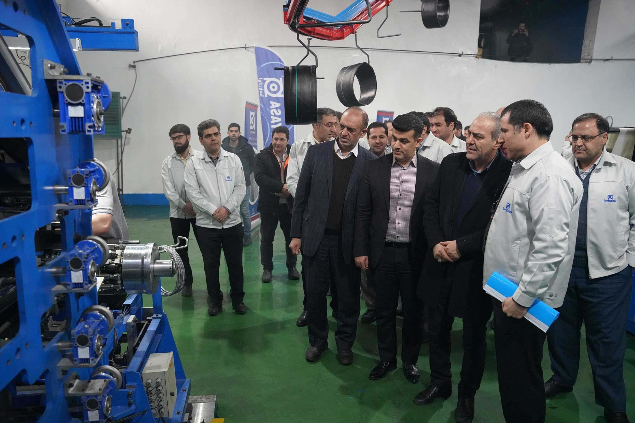 افتتاح طرح افزایش صد درصدی ظرفیت تولید تایرهای تیوبلس