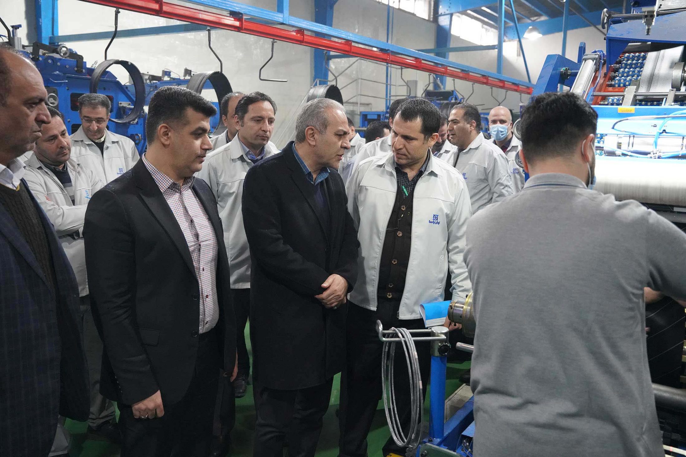 افتتاح طرح افزایش صد درصدی ظرفیت تولید تایرهای تیوبلس