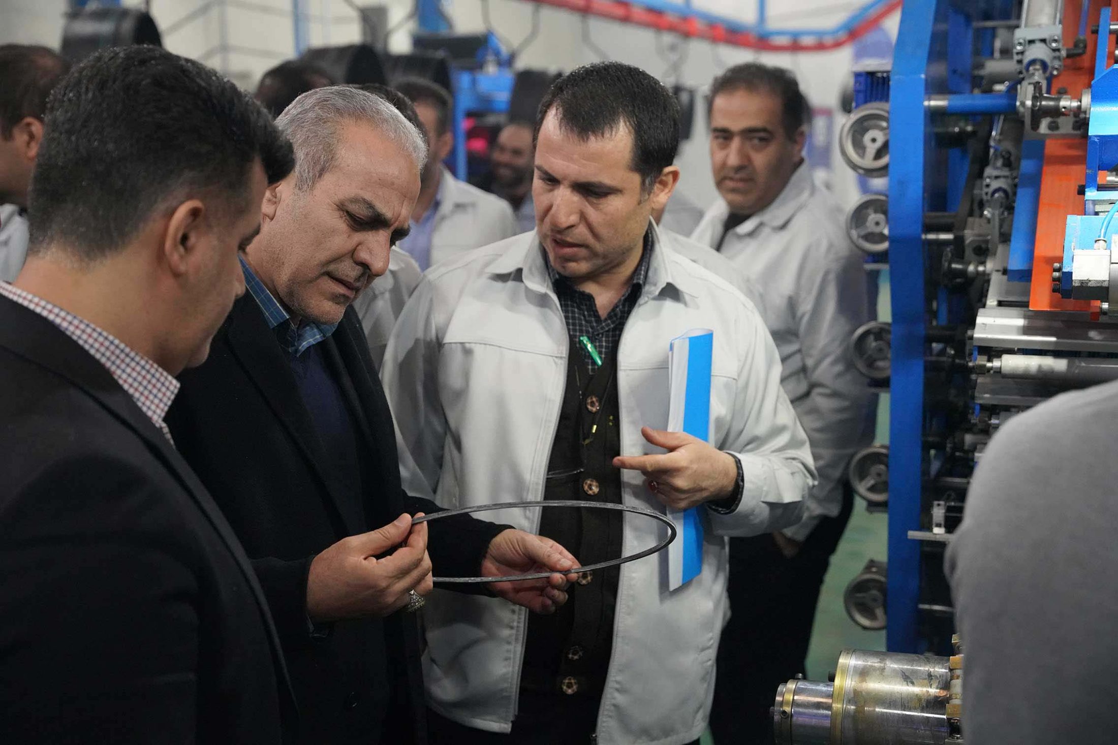 افتتاح طرح افزایش صد درصدی ظرفیت تولید تایرهای تیوبلس